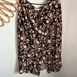 Nordstrom DR2 Floral Midi Skirt